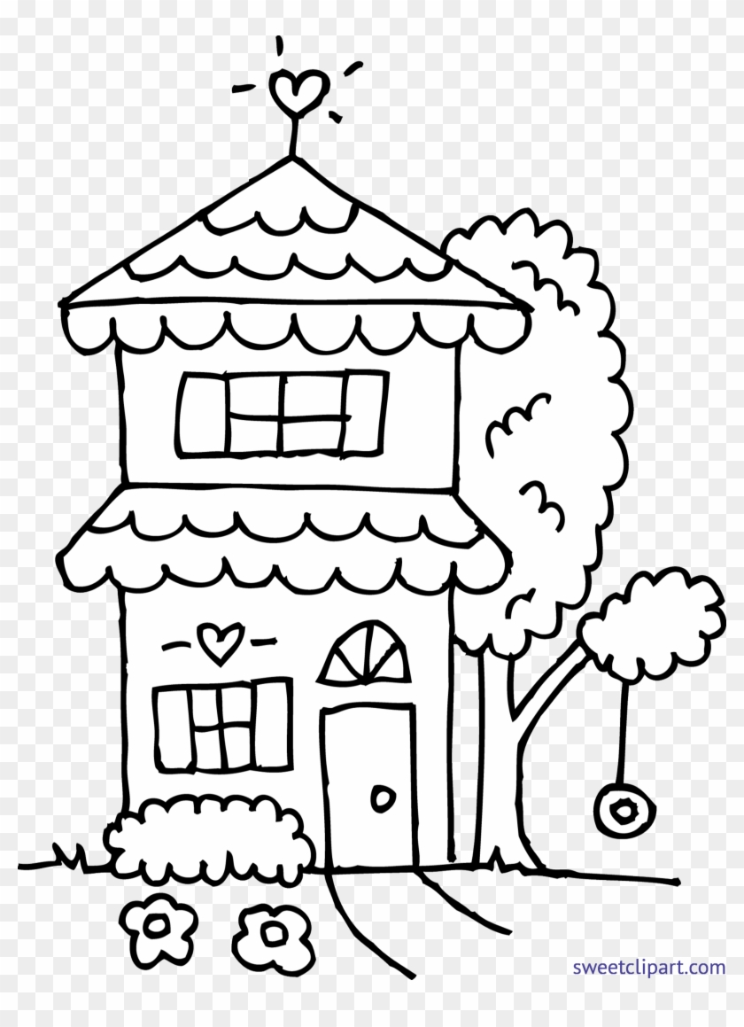 110 House Coloring Pages FREE Printable 27