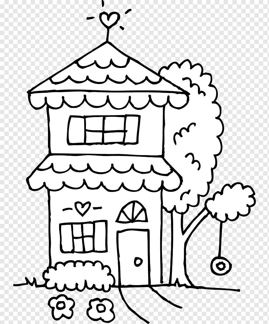 110 House Coloring Pages FREE Printable 29