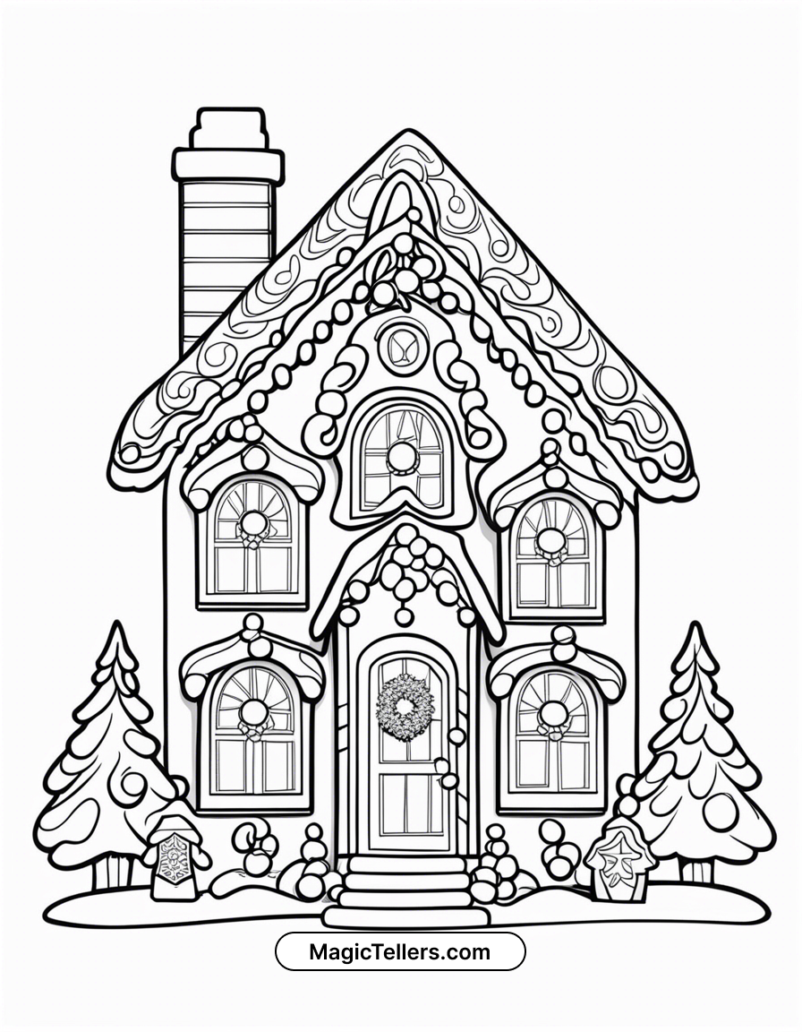 110 House Coloring Pages FREE Printable 30