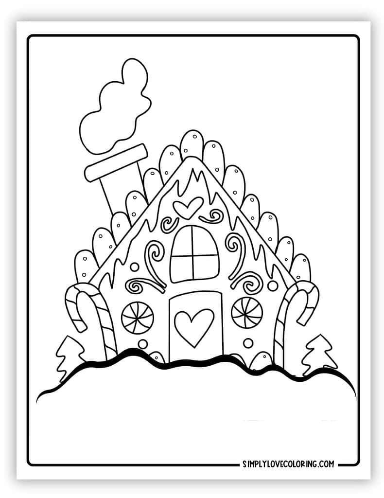 110 House Coloring Pages FREE Printable 5