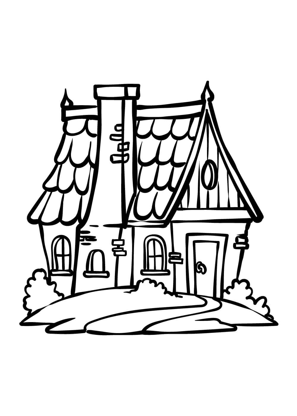 110 House Coloring Pages FREE Printable 59