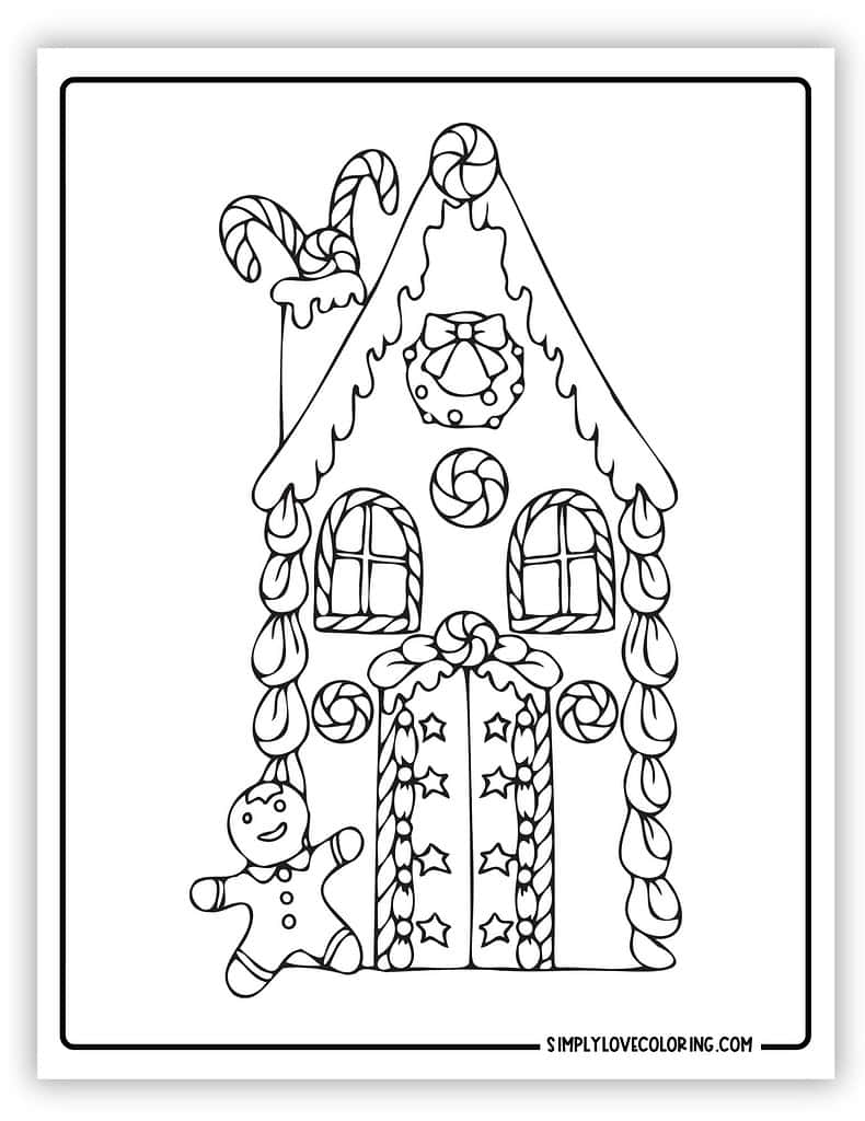 110 House Coloring Pages FREE Printable 6