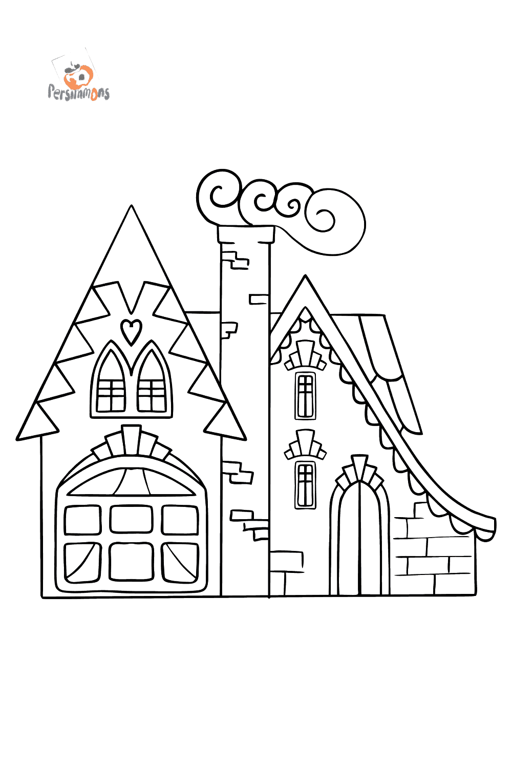 110 House Coloring Pages FREE Printable 62