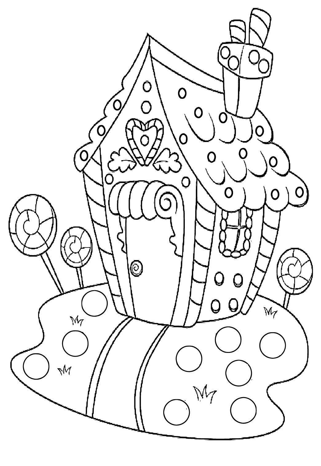 110 House Coloring Pages FREE Printable 65