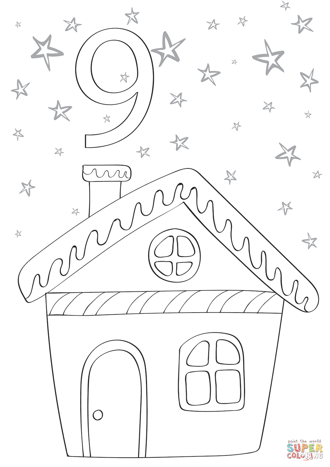 110 House Coloring Pages FREE Printable 67