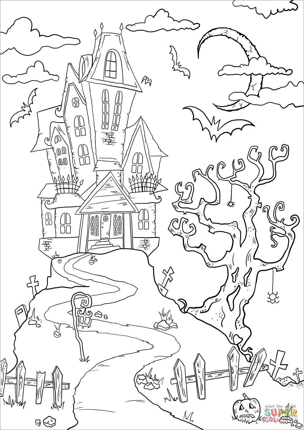 110 House Coloring Pages FREE Printable 69