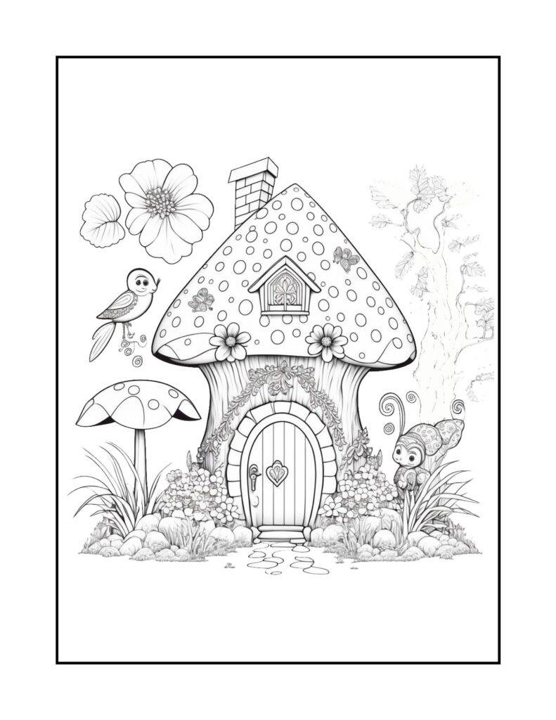 110 House Coloring Pages FREE Printable 7