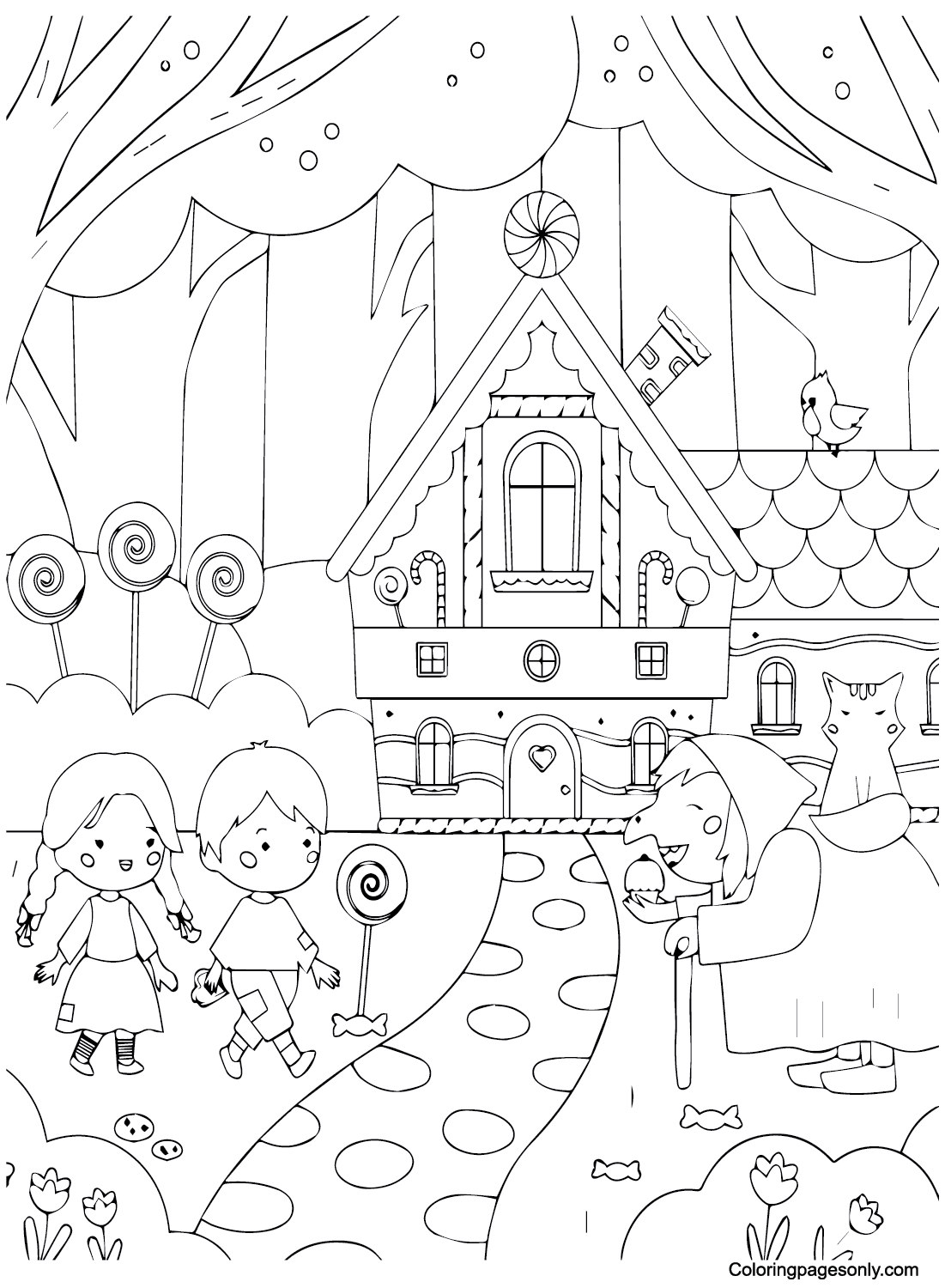 110 House Coloring Pages FREE Printable 70