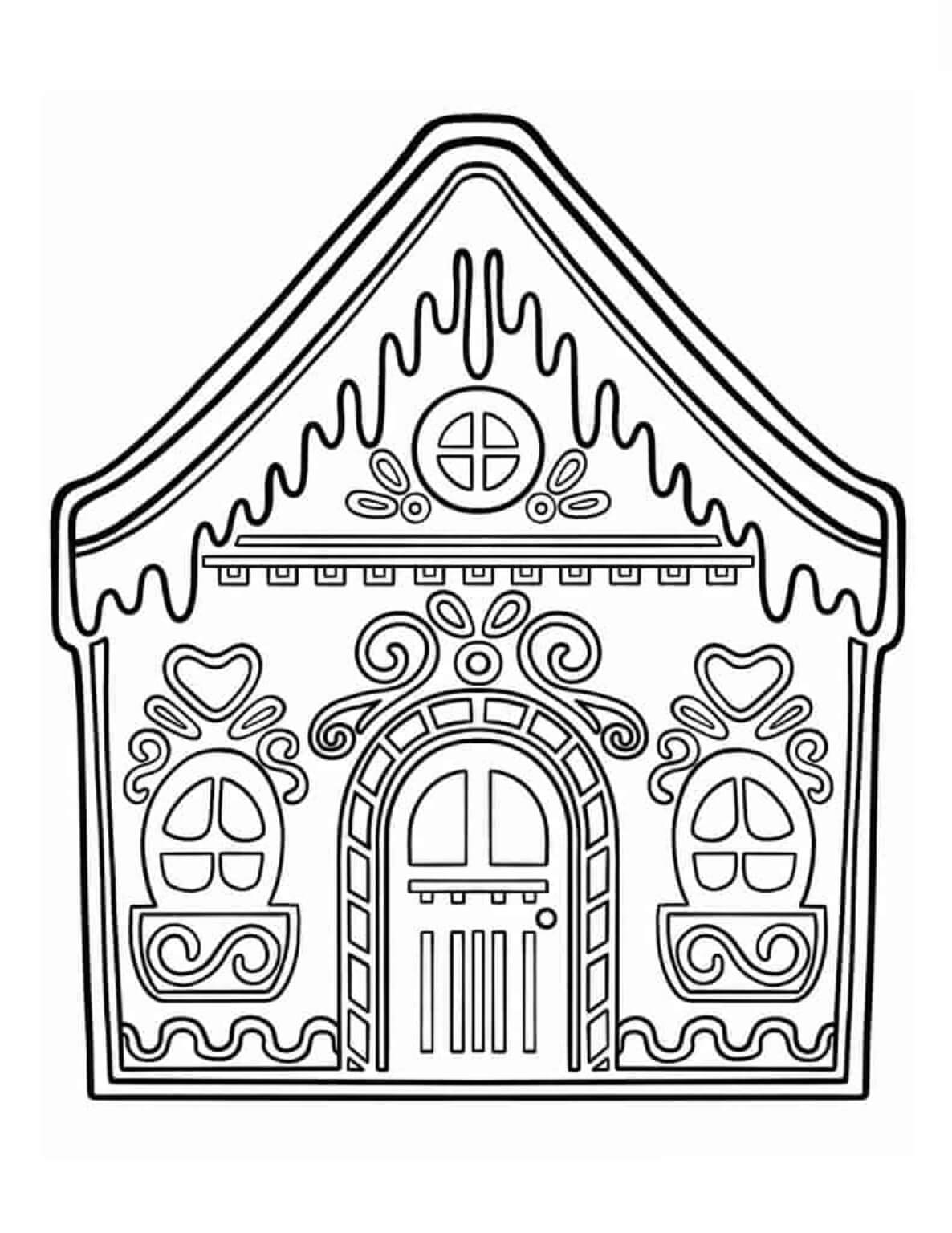 110 House Coloring Pages FREE Printable 75