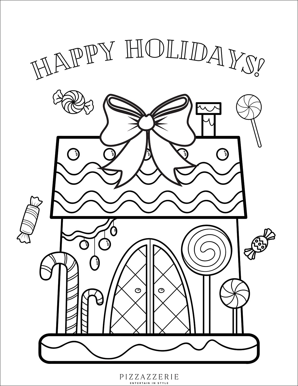 110 House Coloring Pages FREE Printable 81