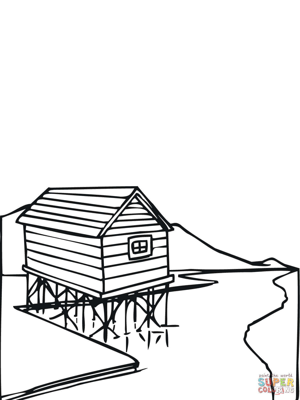 110 House Coloring Pages FREE Printable 85