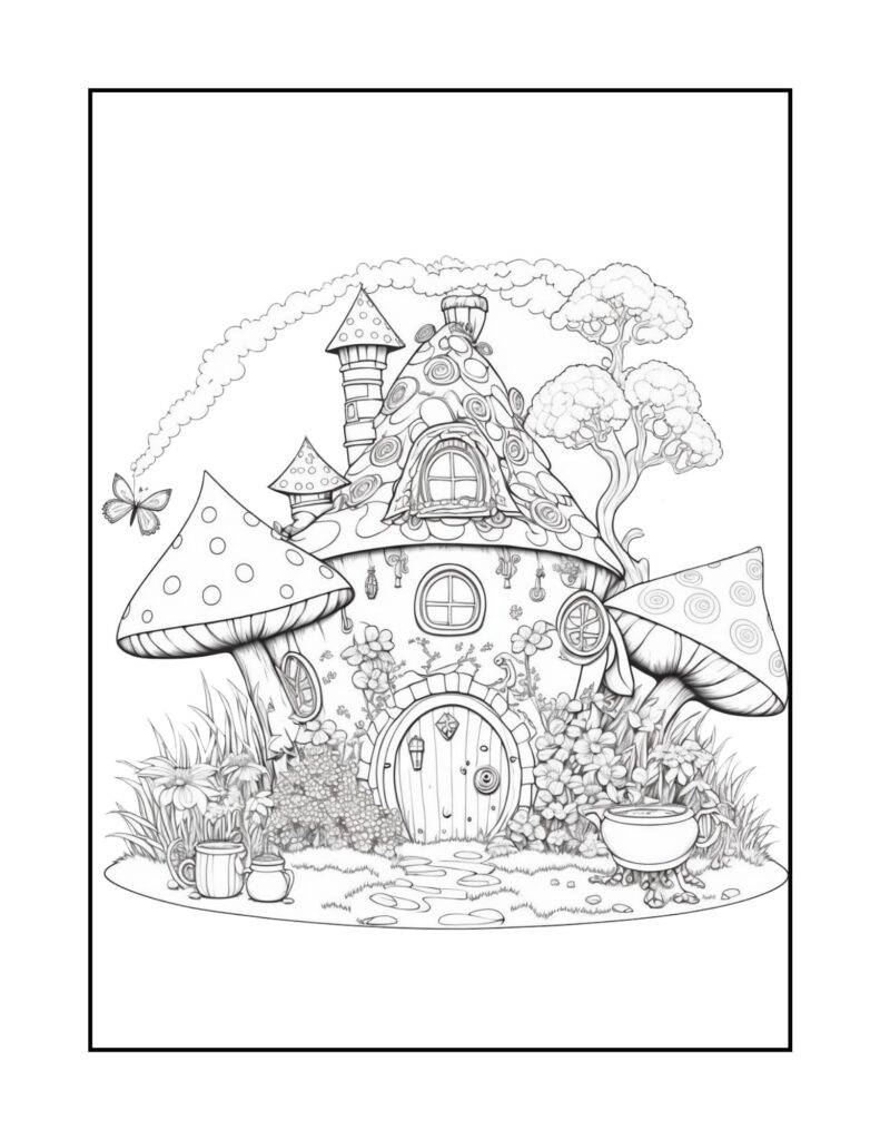 110 House Coloring Pages FREE Printable 9