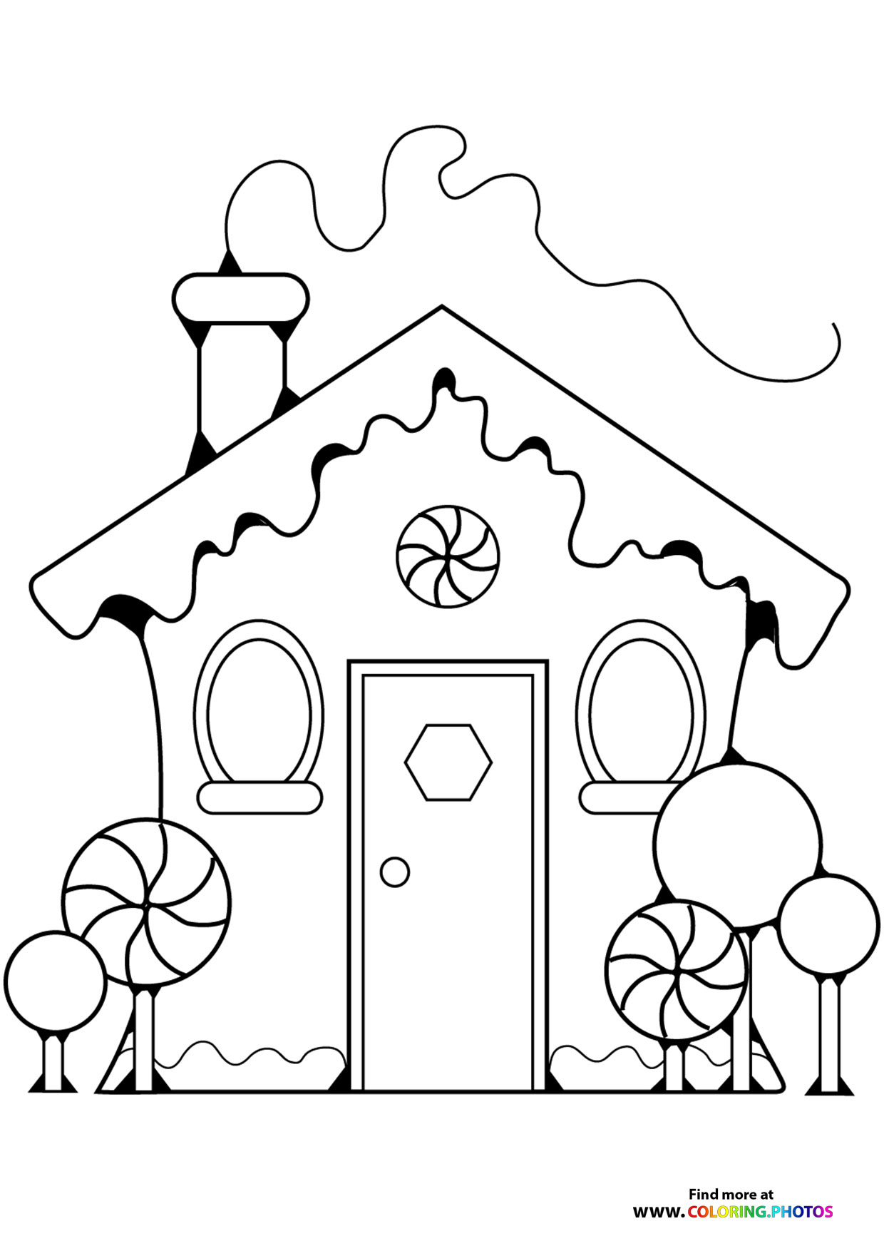 110 House Coloring Pages FREE Printable 90