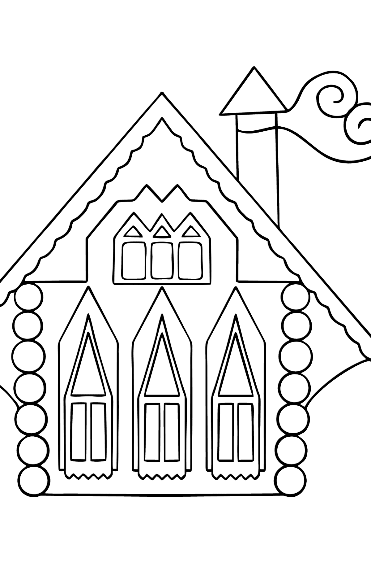 110 House Coloring Pages FREE Printable 93