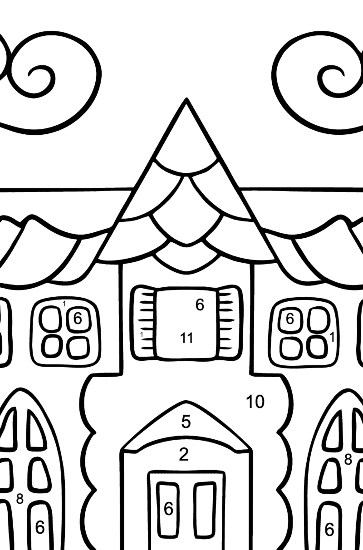 110 House Coloring Pages FREE Printable 94