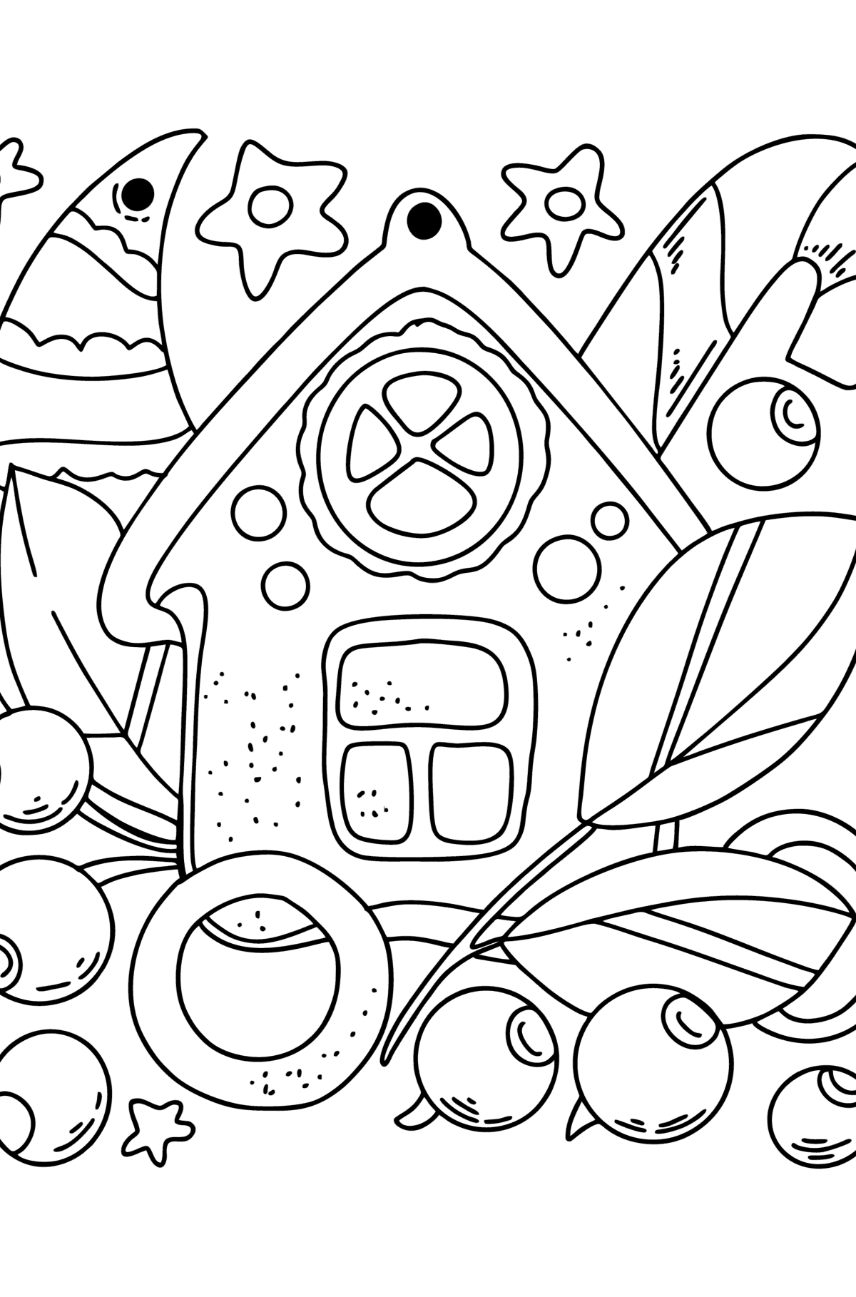 110 House Coloring Pages FREE Printable 95