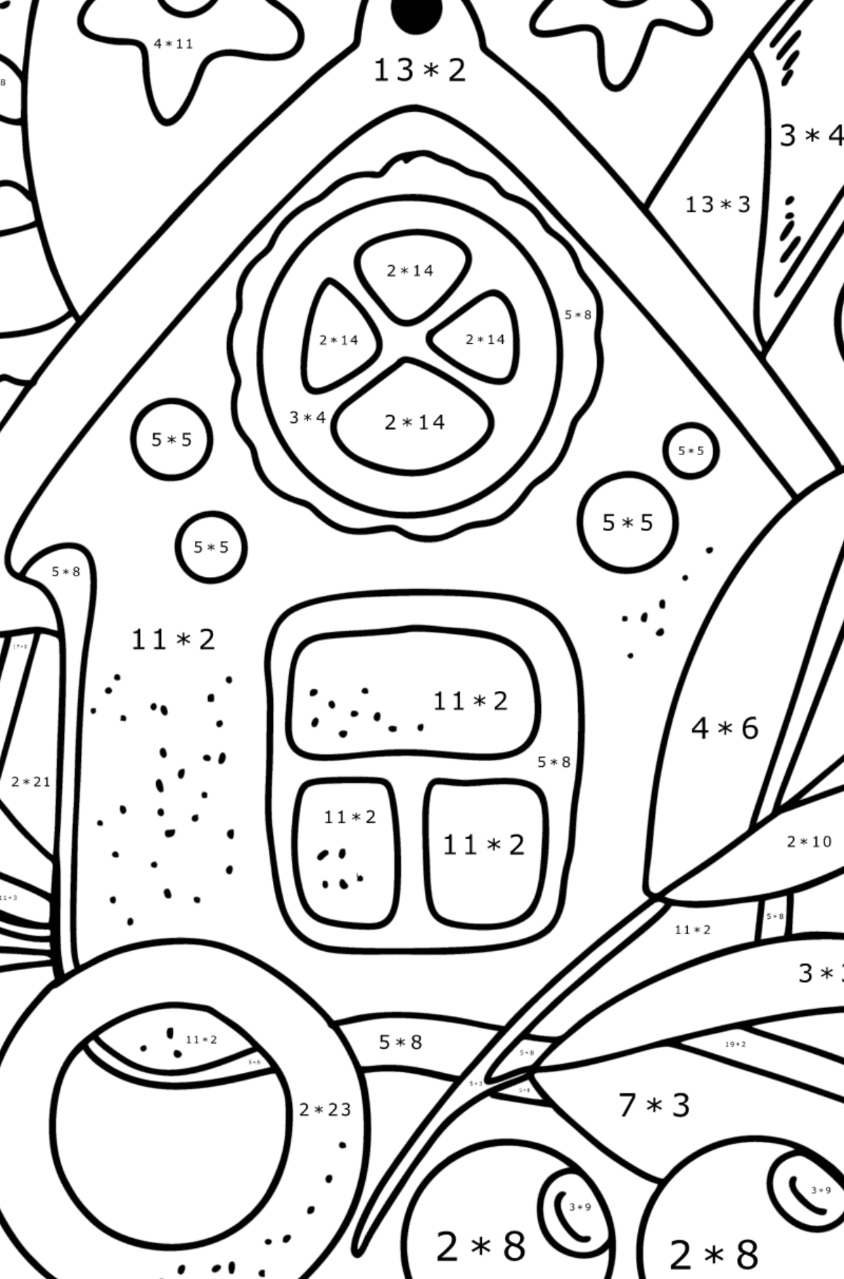 110 House Coloring Pages FREE Printable 96