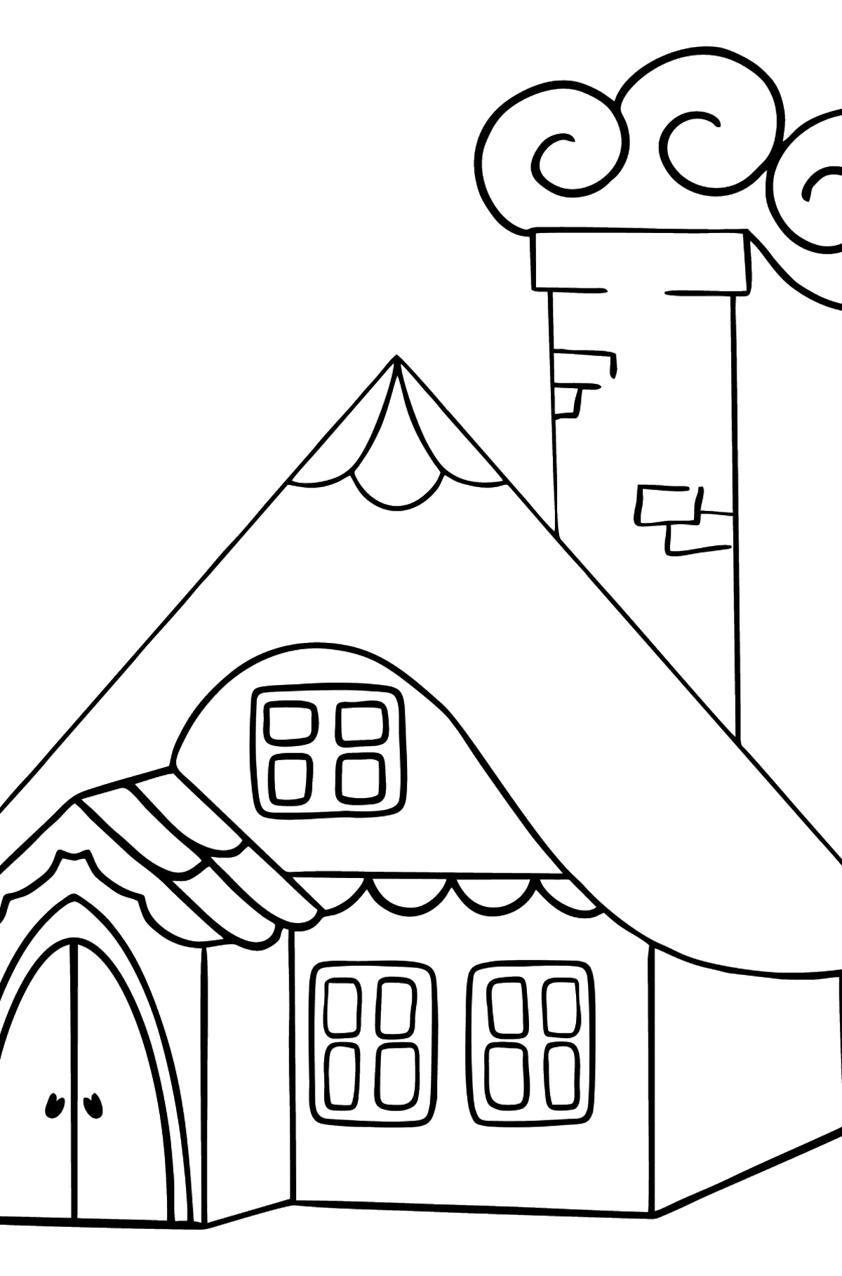 110 House Coloring Pages FREE Printable 98