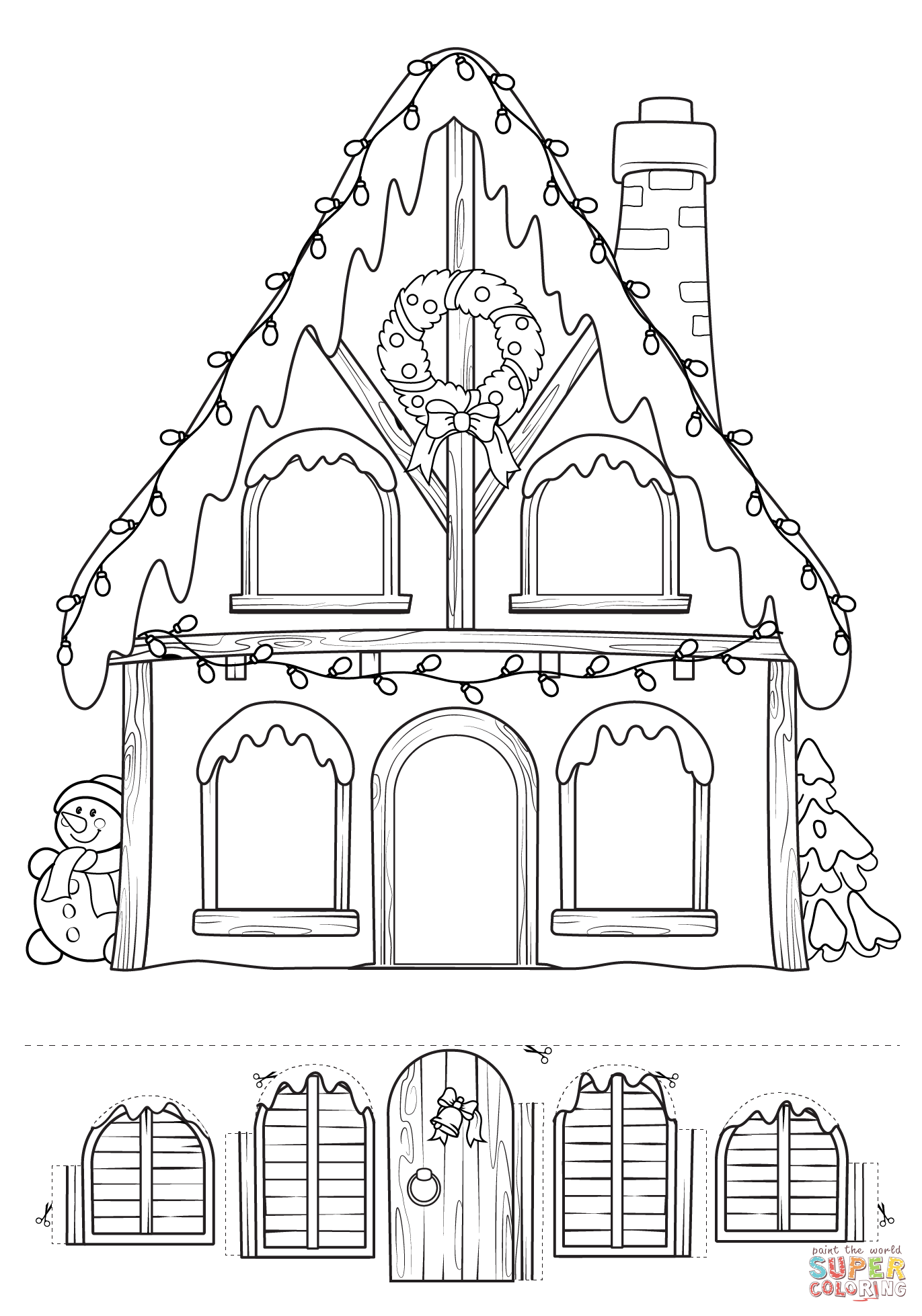 110 House Coloring Pages FREE Printable 99