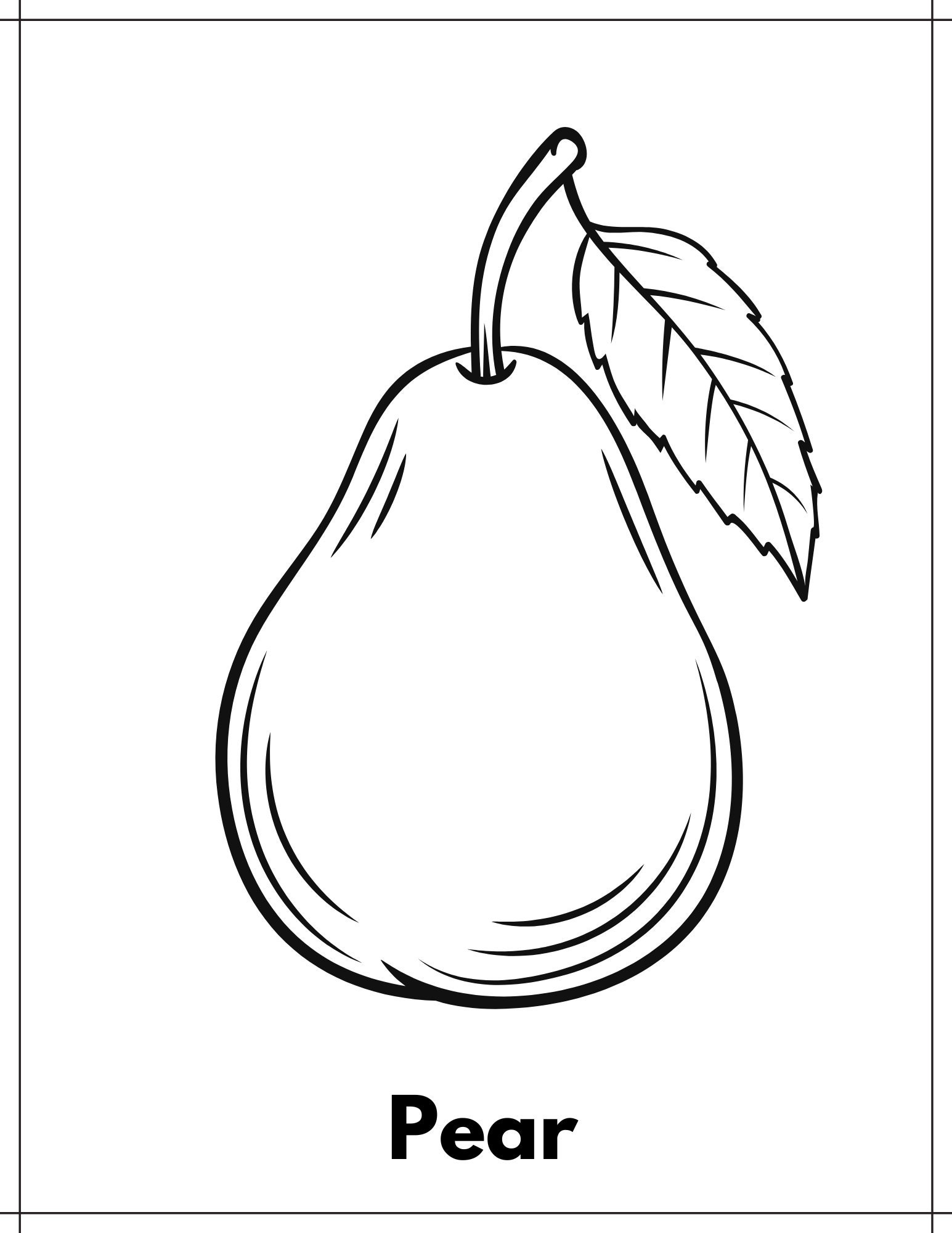 110 Summer Fruits Coloring Pages Free Printable 36