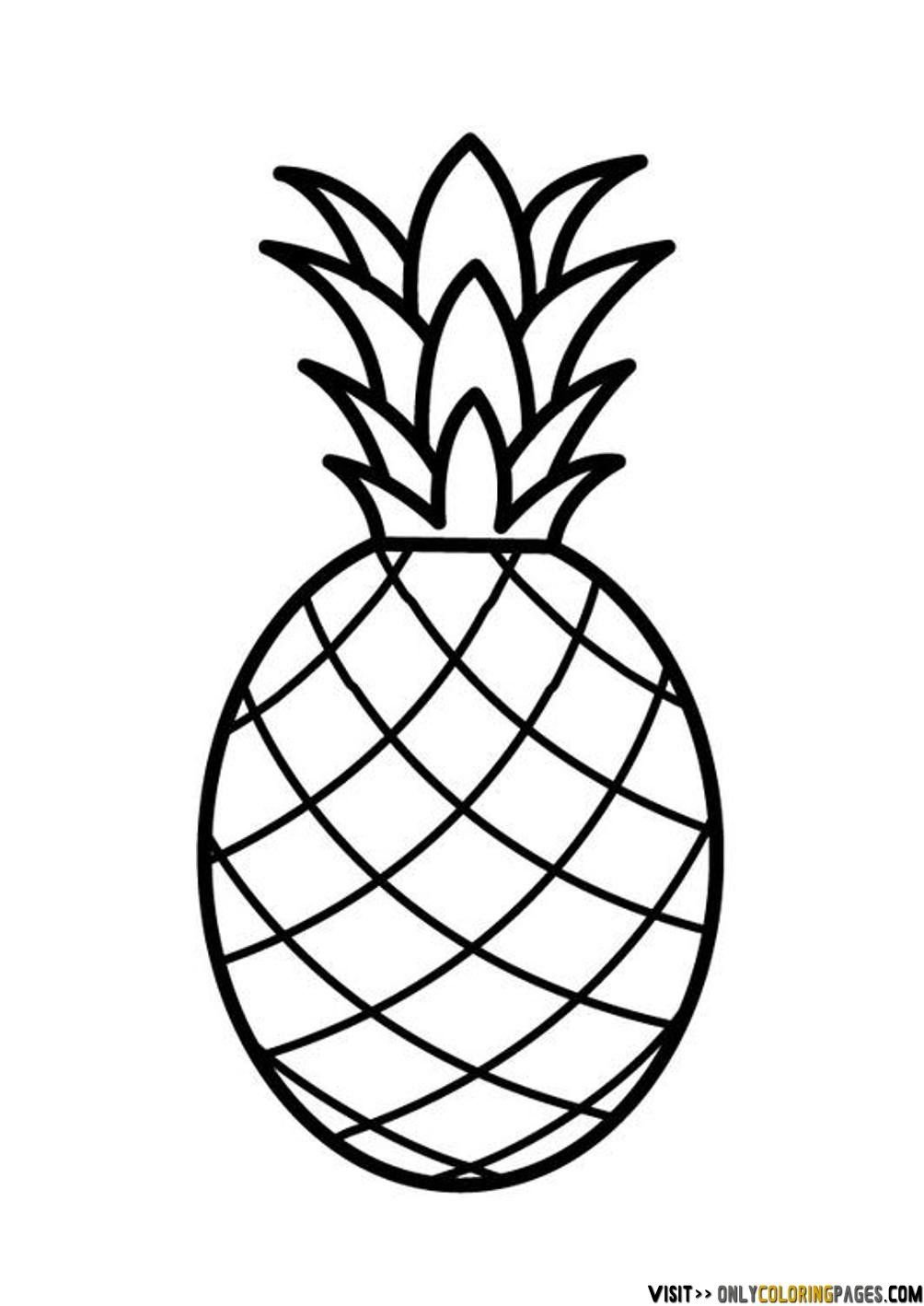 110 Summer Fruits Coloring Pages Free Printable 38