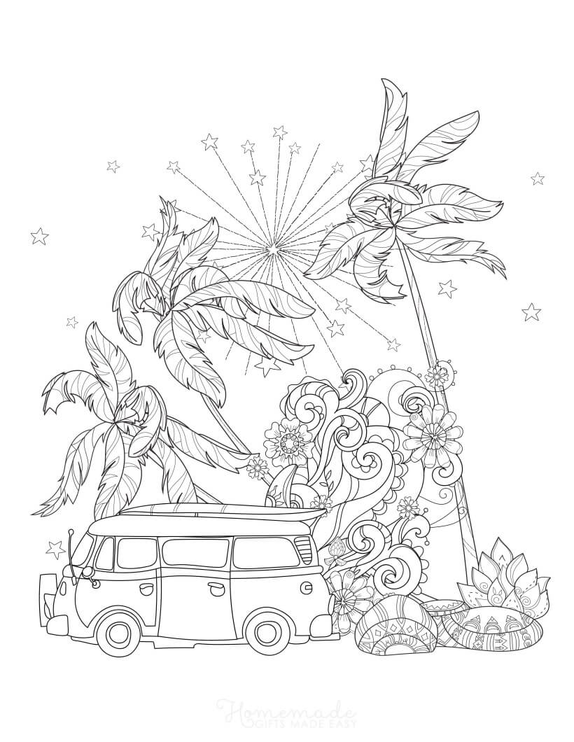 110 Summer Fruits Coloring Pages Free Printable 41