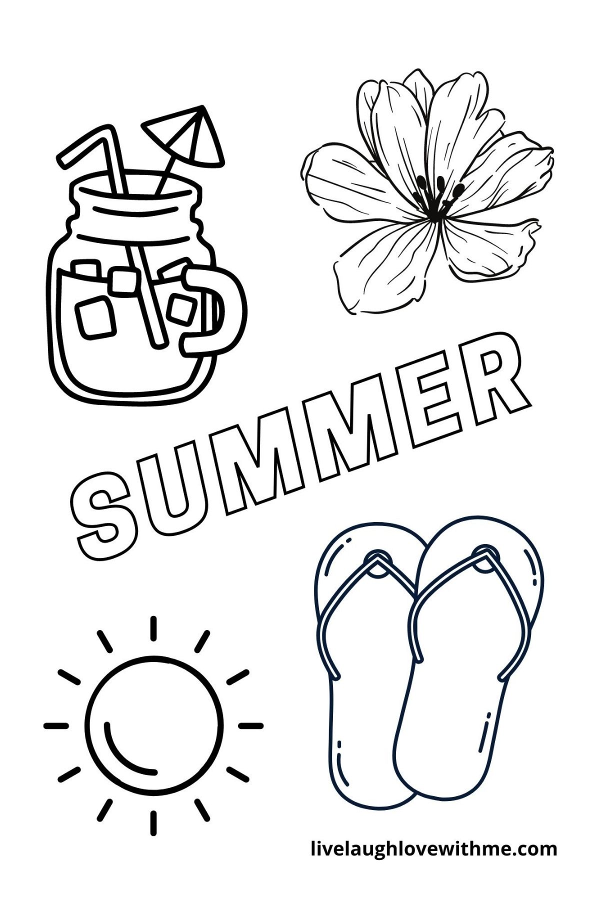 110 Summer Fruits Coloring Pages Free Printable 43