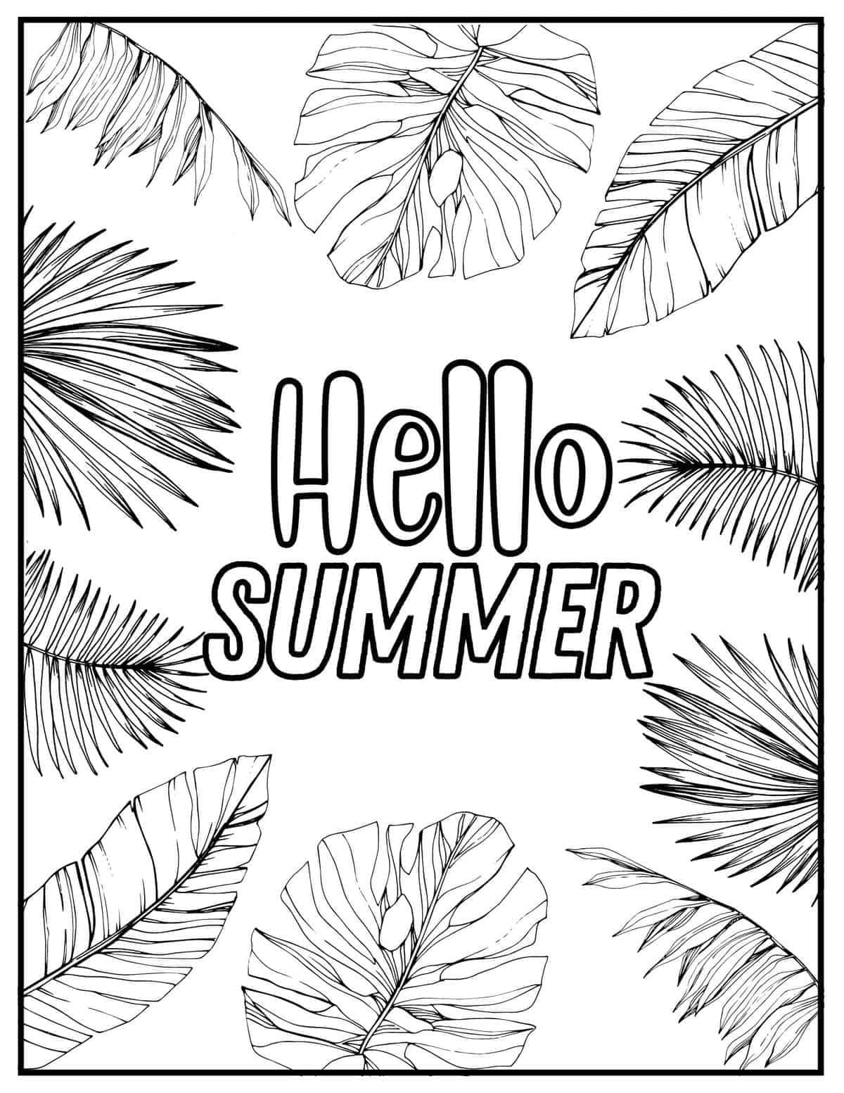 110 Summer Fruits Coloring Pages Free Printable 67