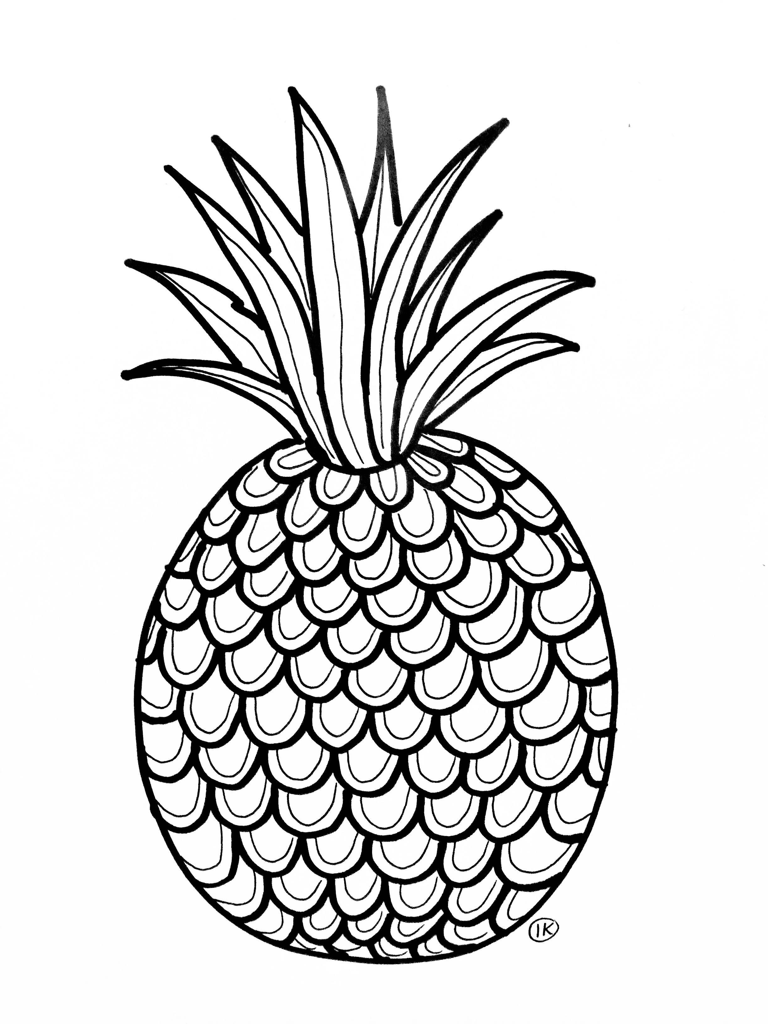 110 Summer Fruits Coloring Pages Free Printable 83