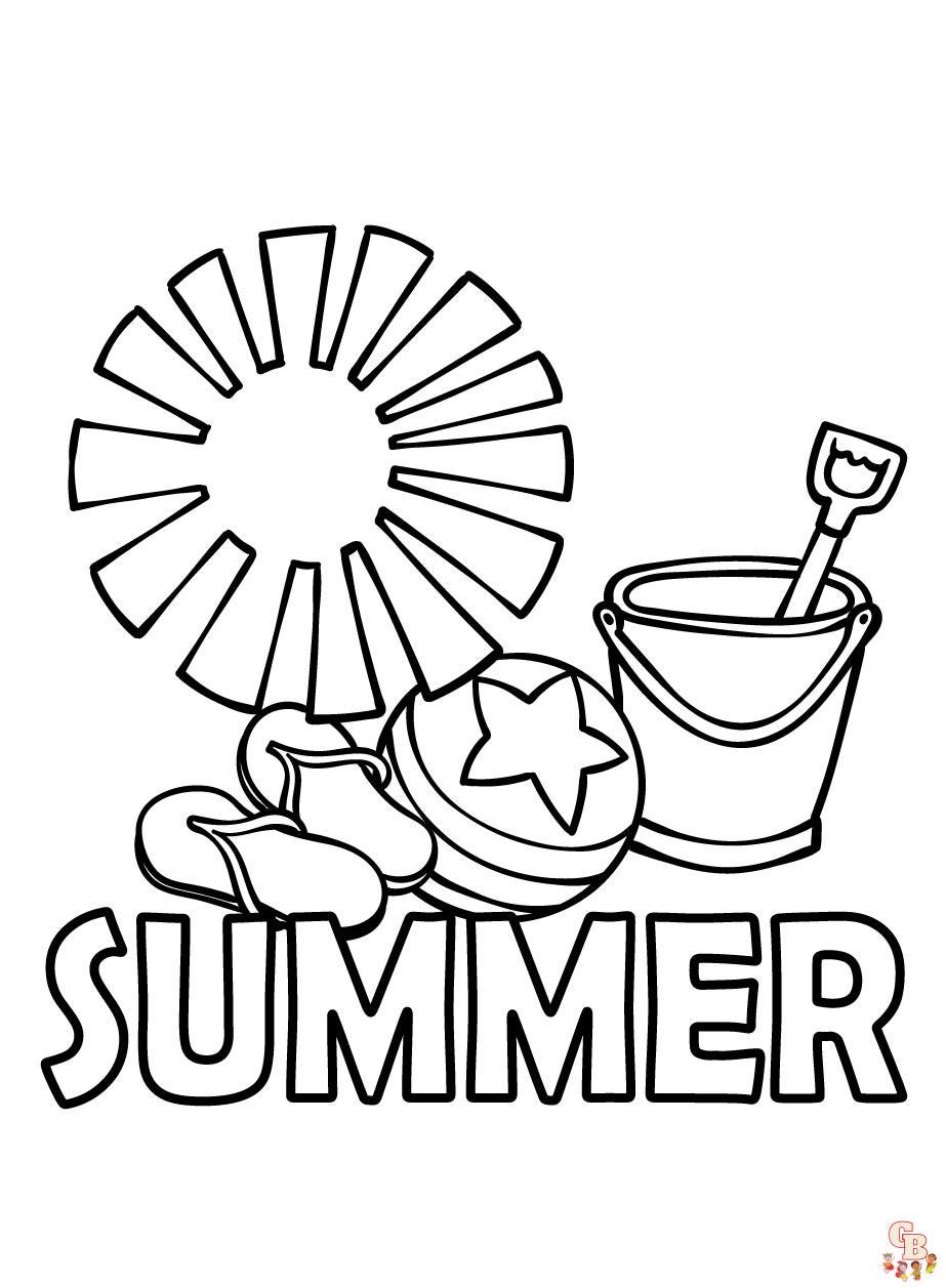 110 Summer Fruits Coloring Pages Free Printable 9