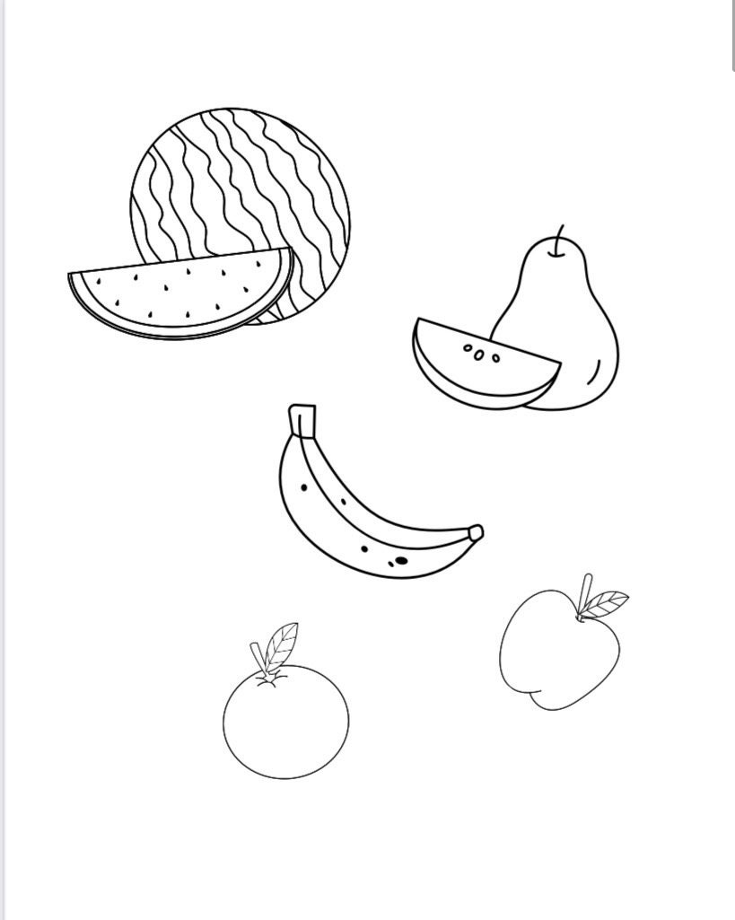 110 Summer Fruits Coloring Pages Free Printable 91