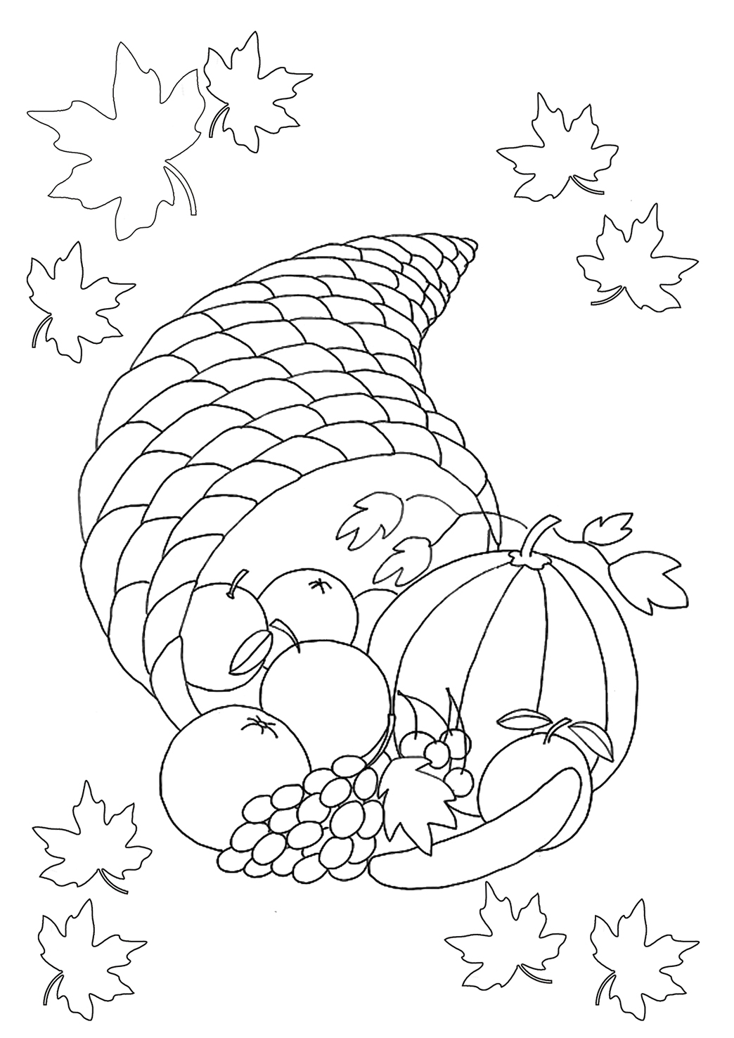 110 Summer Fruits Coloring Pages Free Printable 95