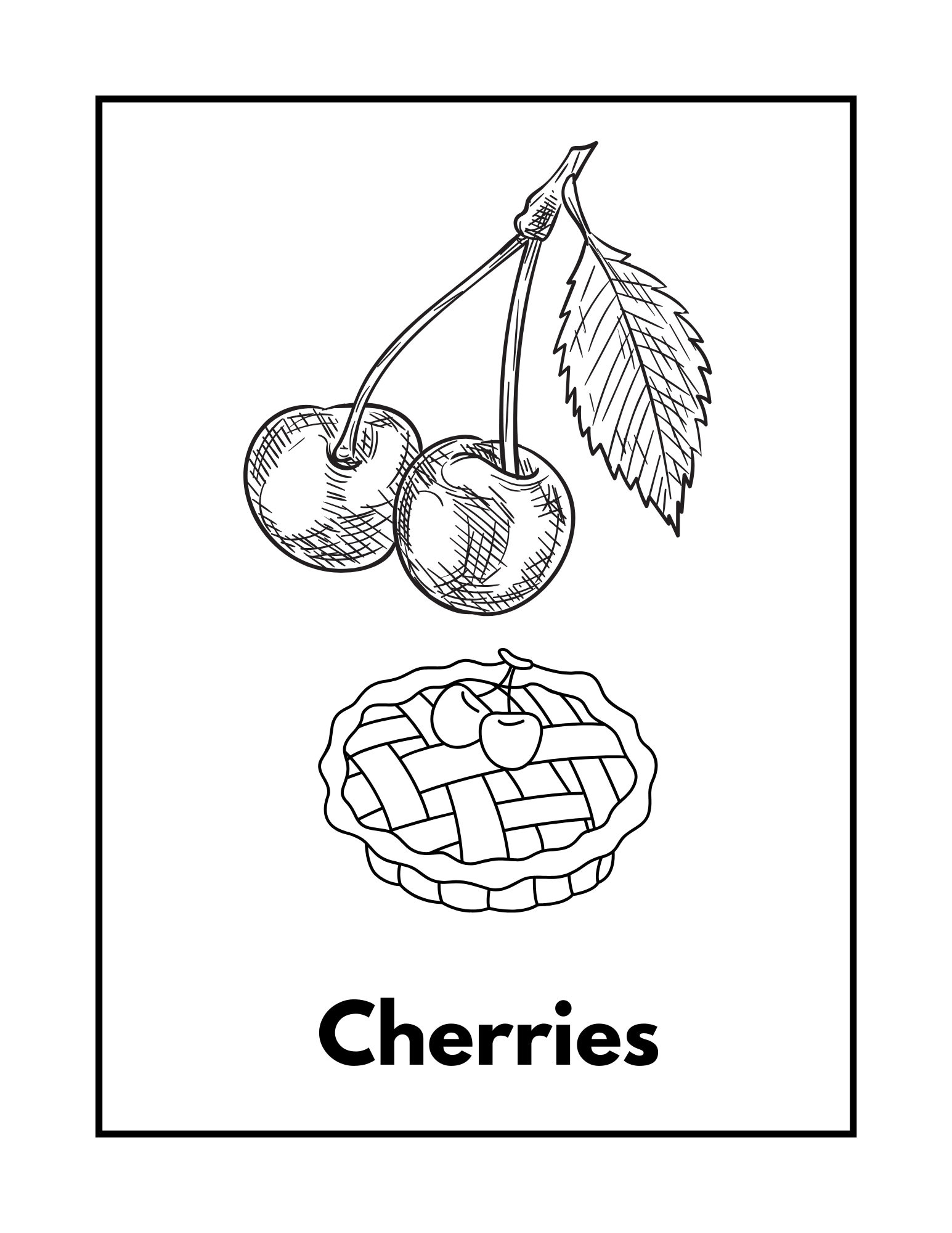 110 Summer Fruits Coloring Pages Free Printable 99