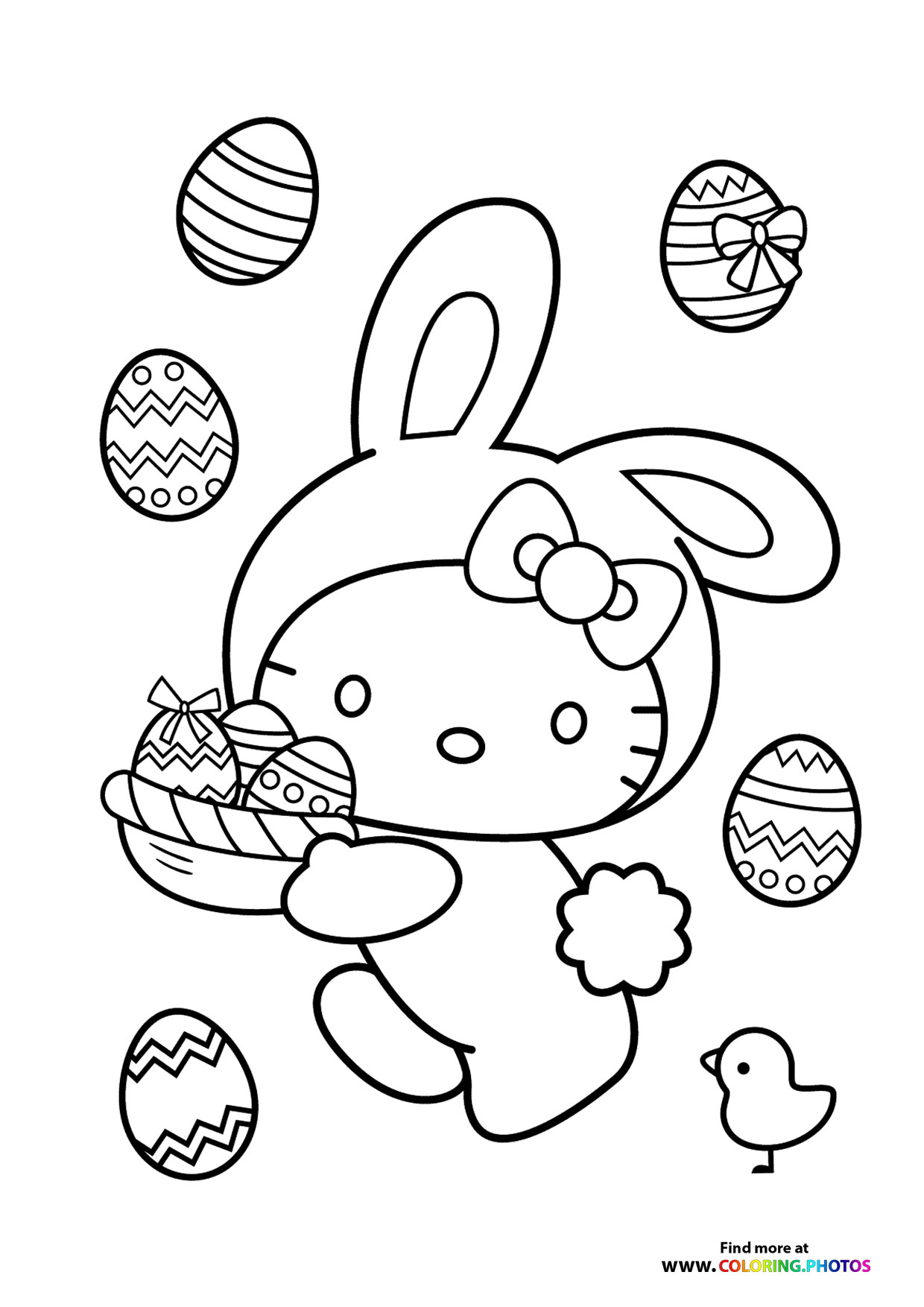 117 Sanrio Coloring Pages Printable 110