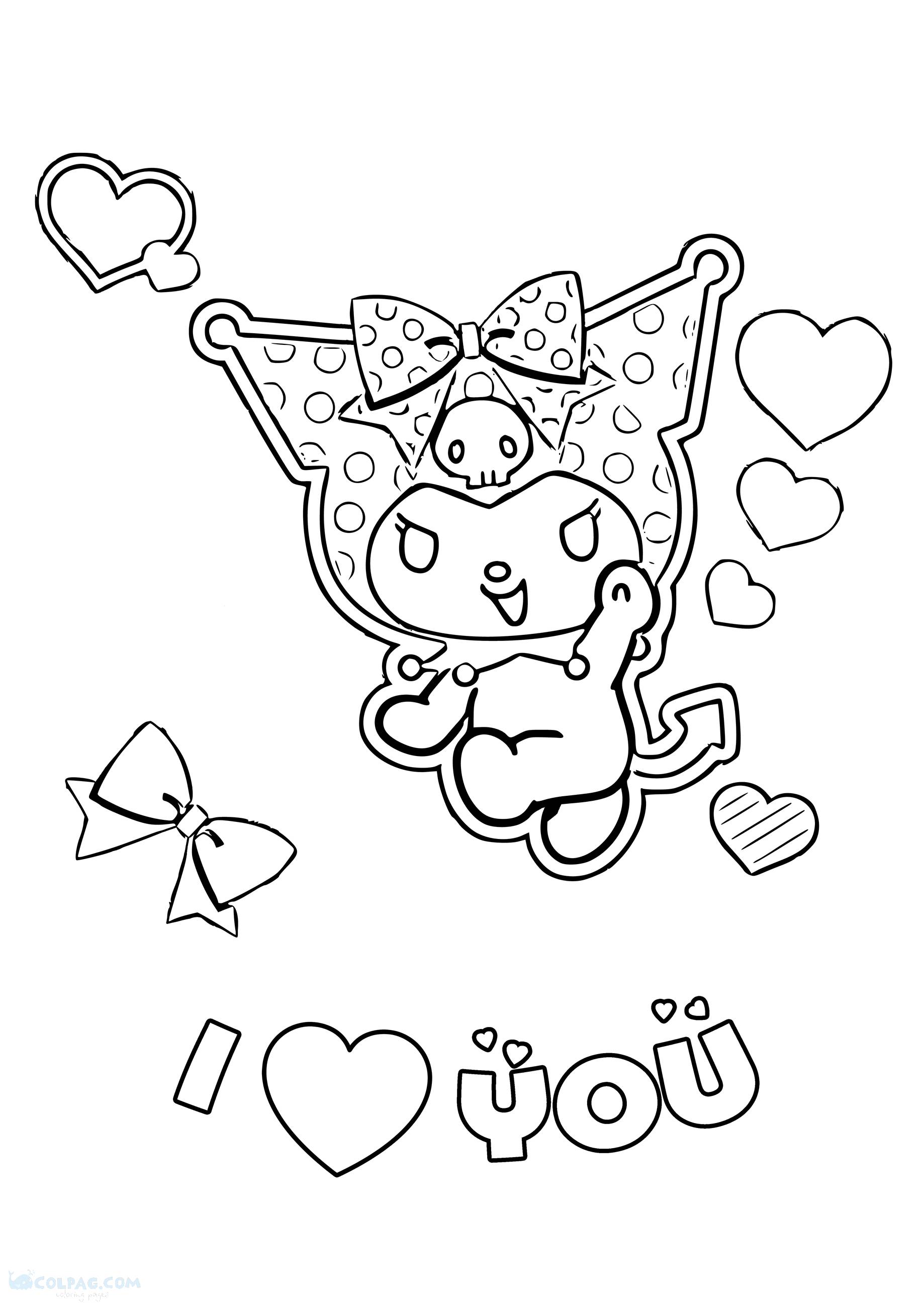 117 Sanrio Coloring Pages Printable 115