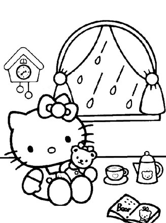 117 Sanrio Coloring Pages Printable 13