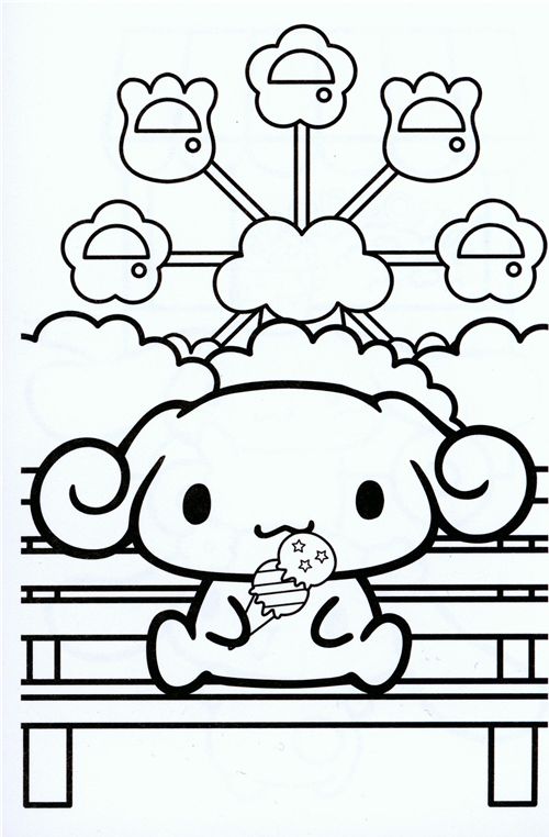 117 Sanrio Coloring Pages Printable 22