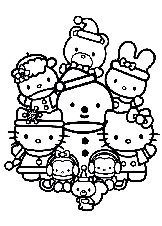 117 Sanrio Coloring Pages Printable 27