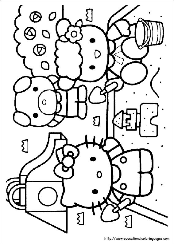 117 Sanrio Coloring Pages Printable 29