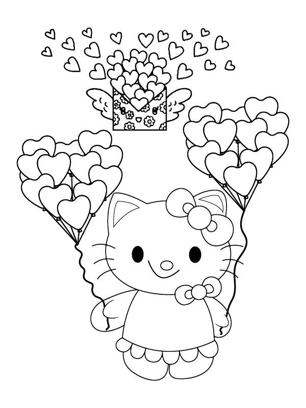 117 Sanrio Coloring Pages Printable 39