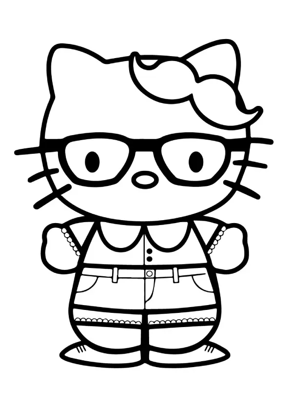 117 Sanrio Coloring Pages Printable 41