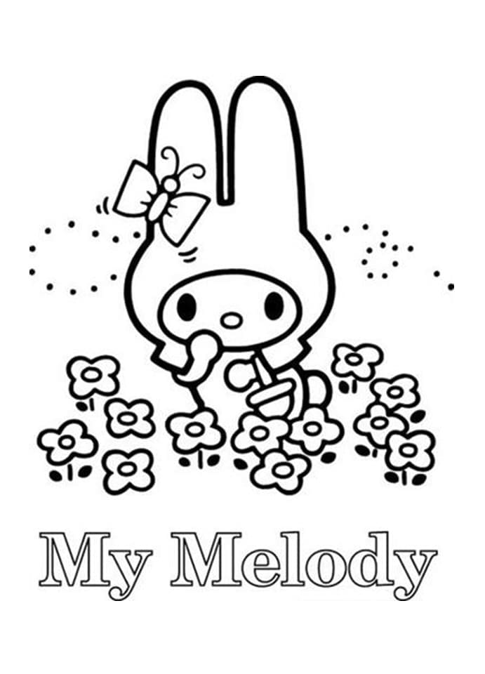 117 Sanrio Coloring Pages Printable 59