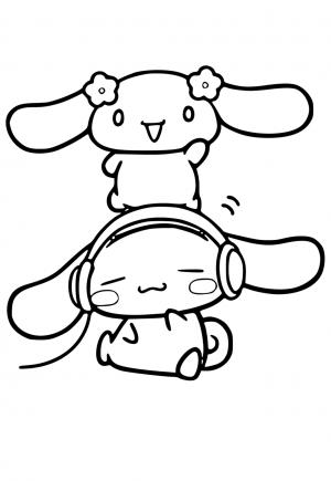 117 Sanrio Coloring Pages Printable 7