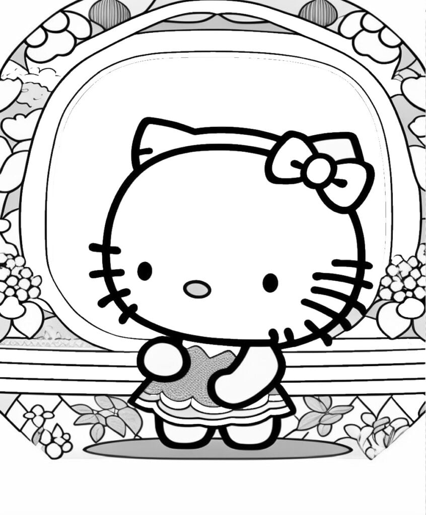 117 Sanrio Coloring Pages Printable 80