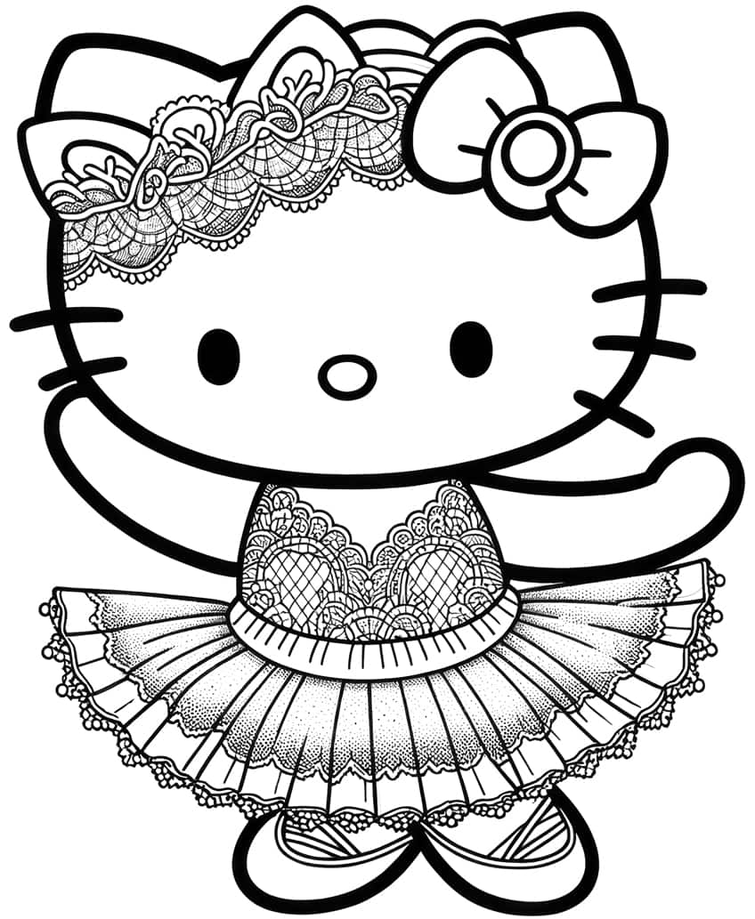 117 Sanrio Coloring Pages Printable 81