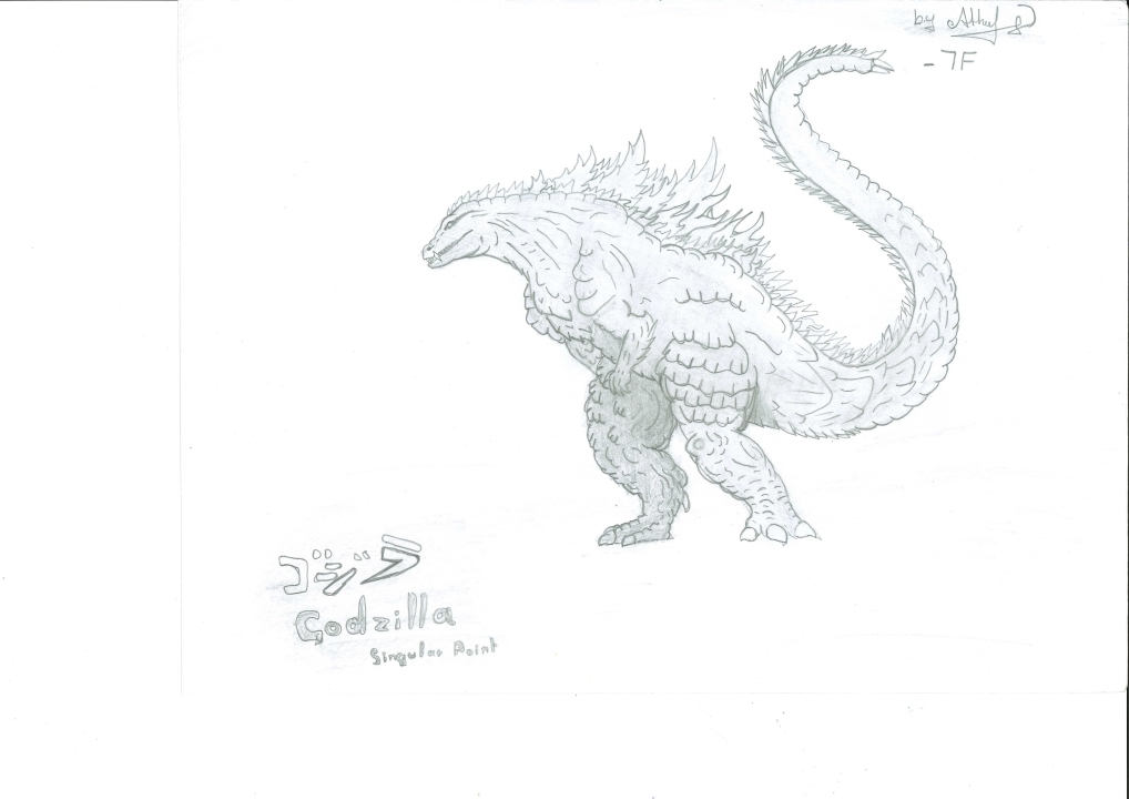 119+ Godzilla Singular Point Coloring Pages Printable 59