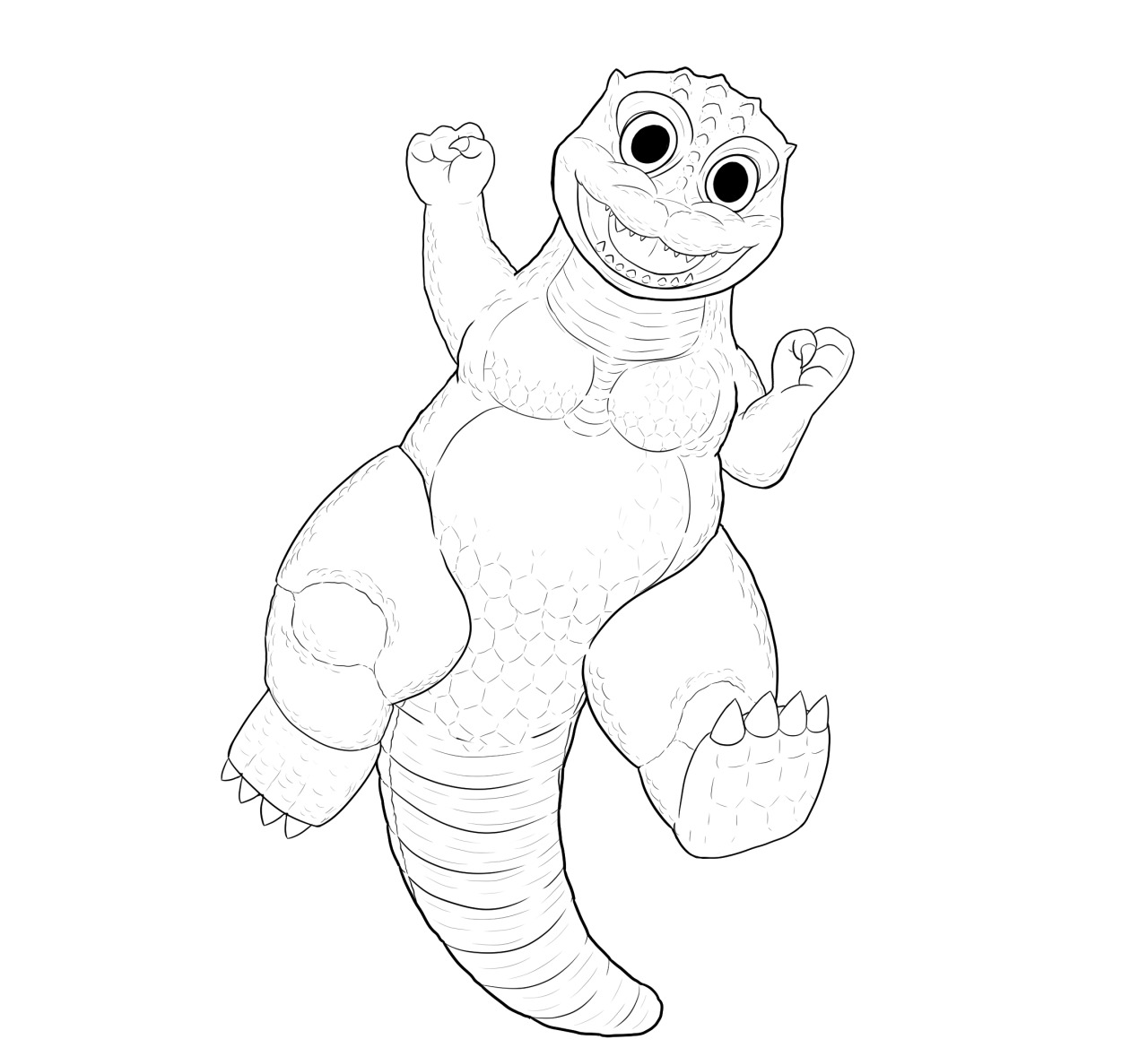 119+ Godzilla Singular Point Coloring Pages Printable 82