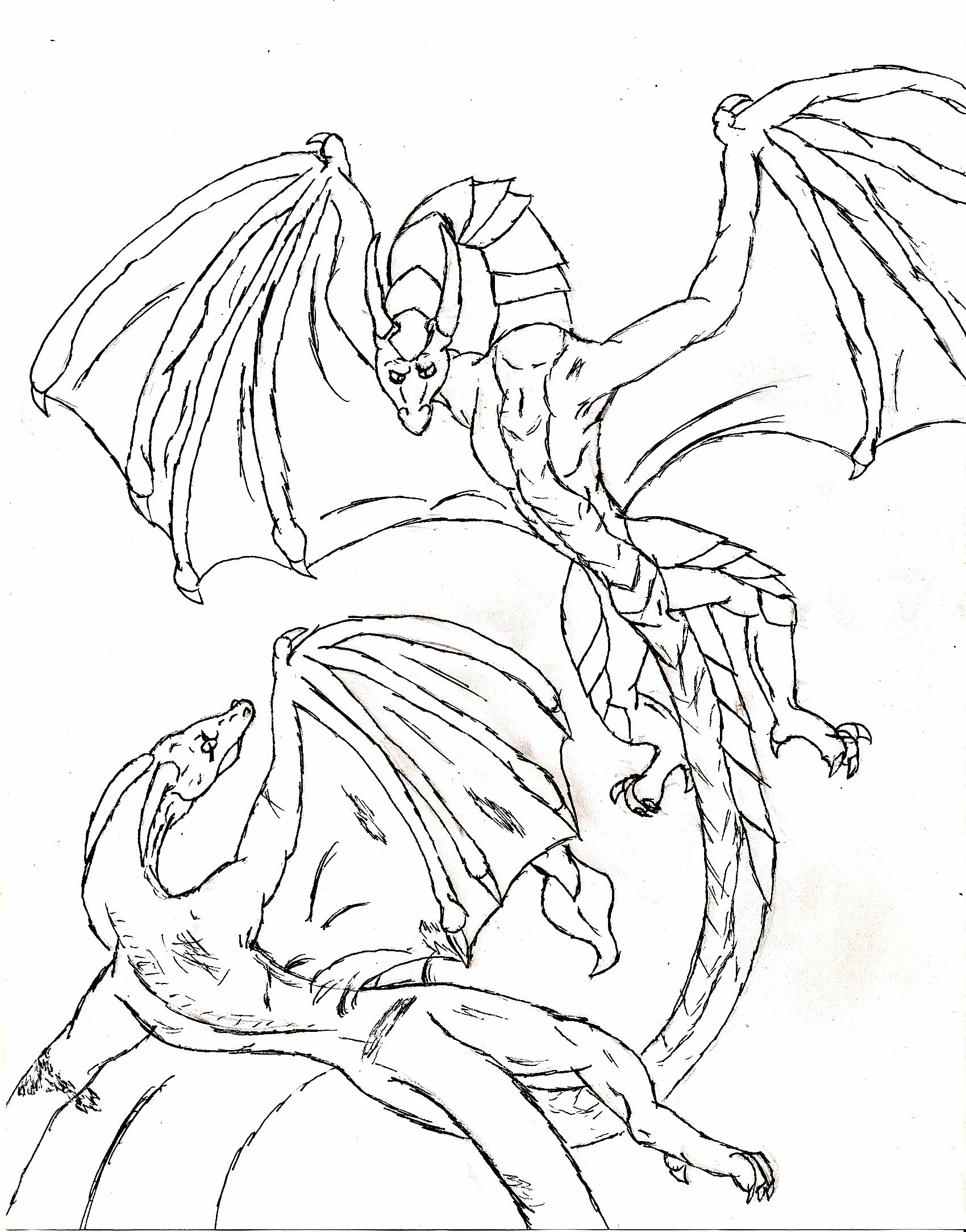 120+ Wings of Fire Coloring Pages 11