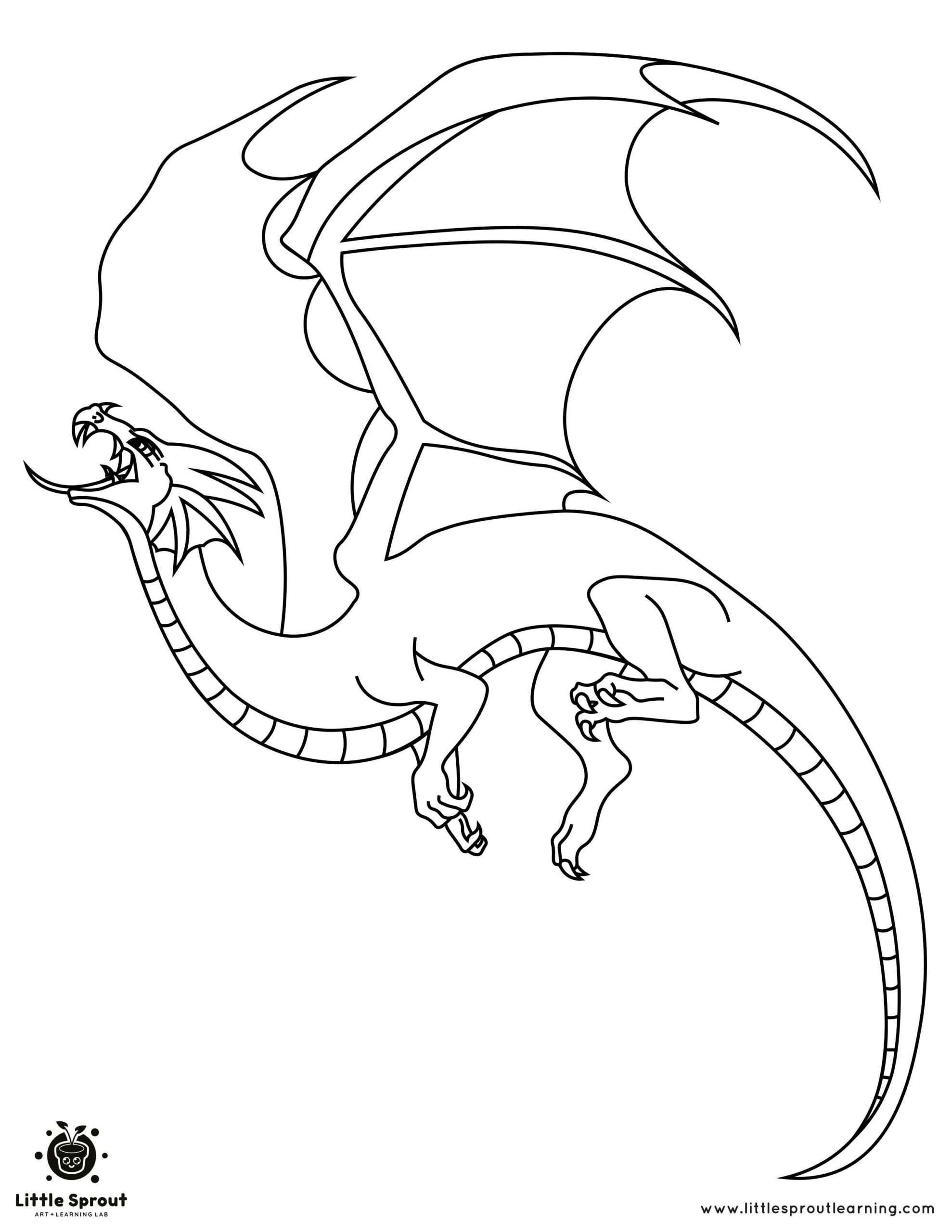 120+ Wings of Fire Coloring Pages 14