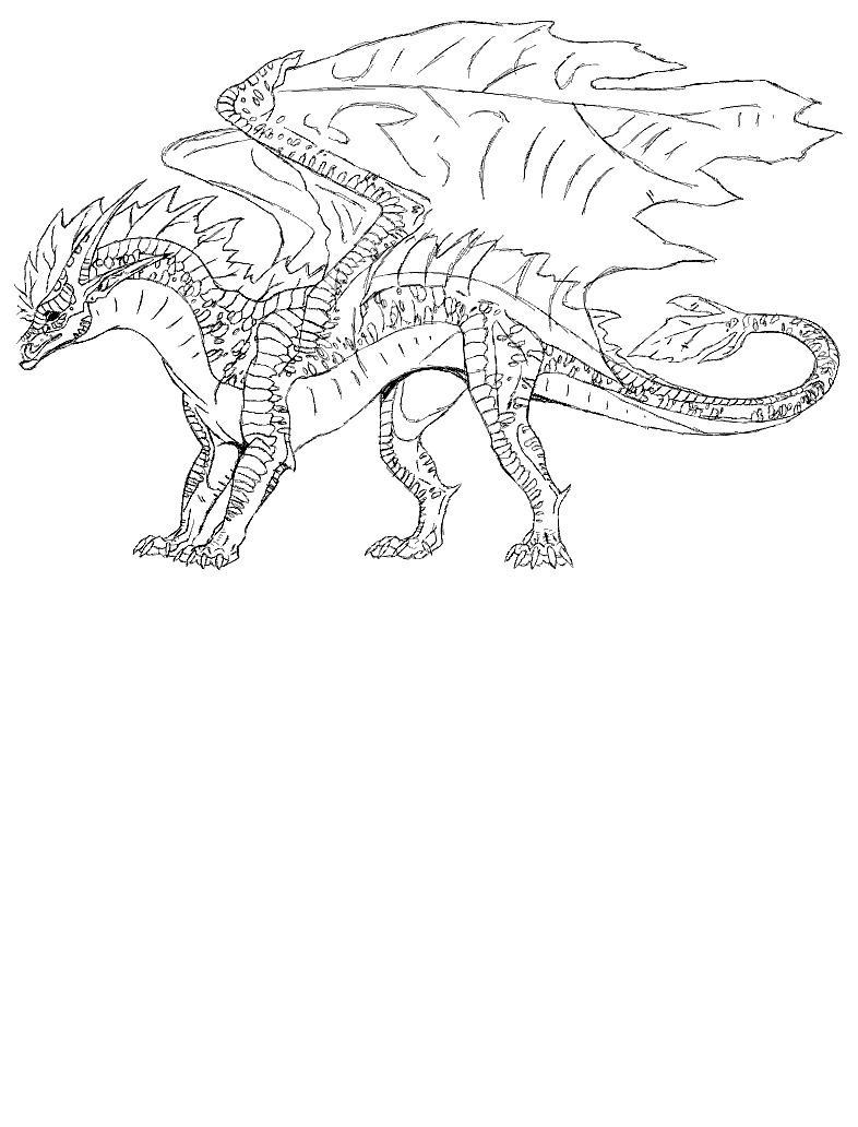 120+ Wings of Fire Coloring Pages 17